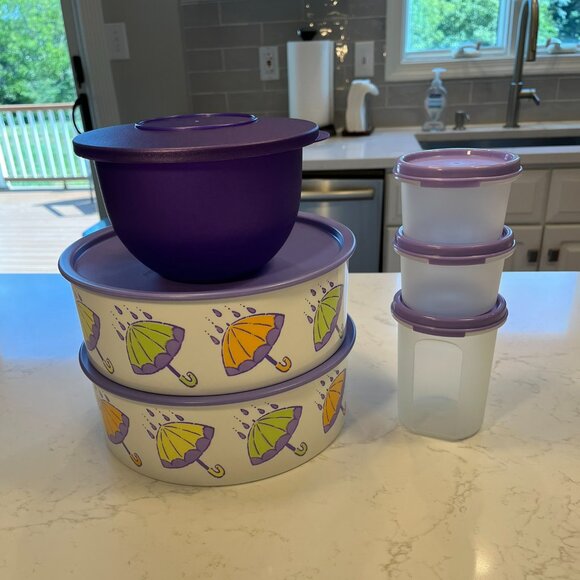 Never Used Tupperware Canister, Impressions and Modular Mates - Picture 3 of 16